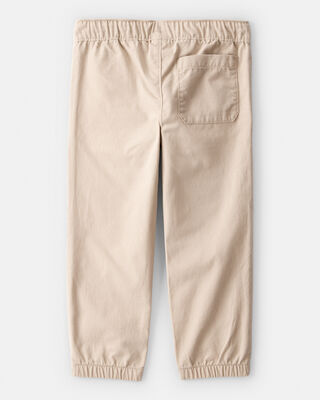 Product image 2 of Toddler Boy Cotton Pull-On Fashion Pants - Khaki