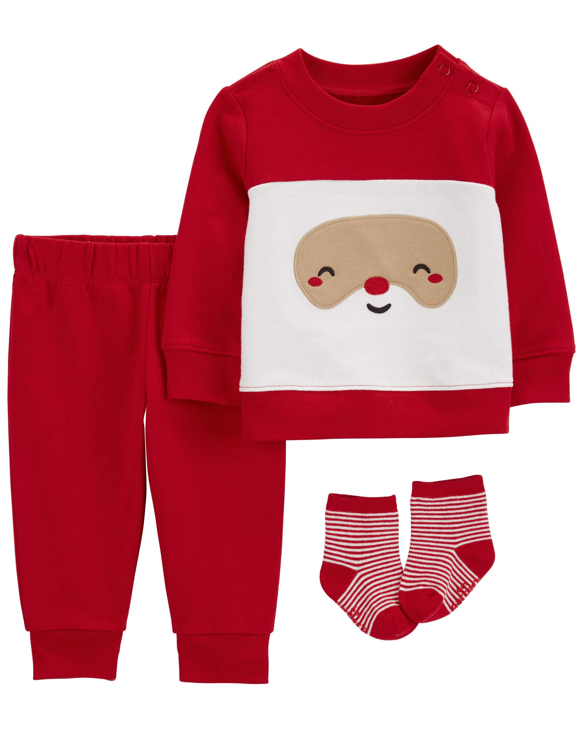 Carters baby boy christmas outfits hot sale
