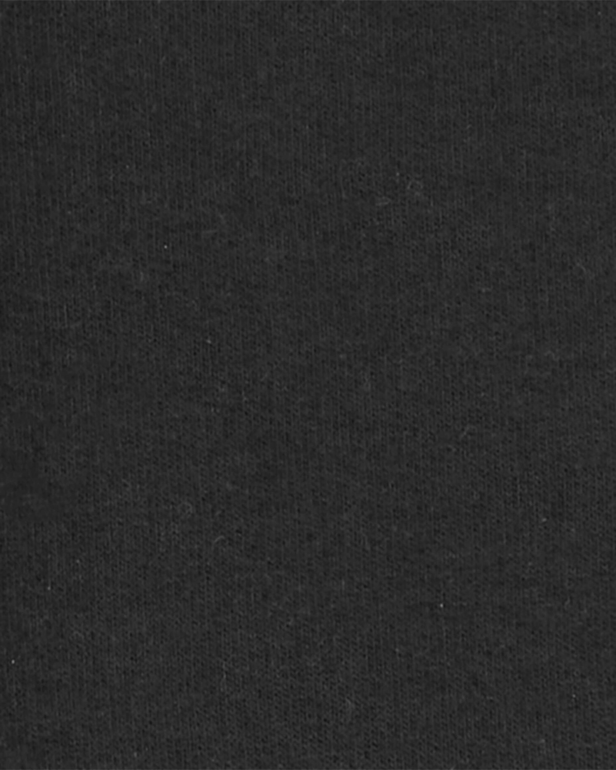 Kid Pull-On Drawstring Joggers - Black