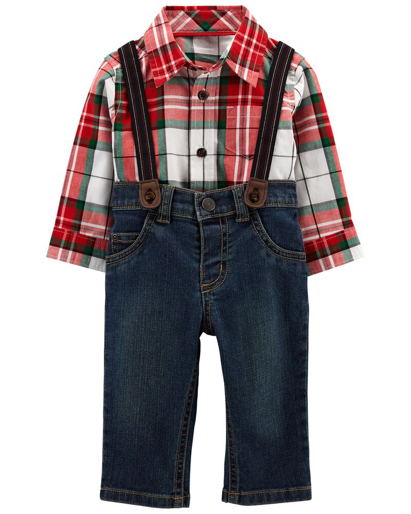 Baby Multi 3 Piece Dress Me Up Set Carters Com