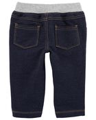 carters pull on denim pants