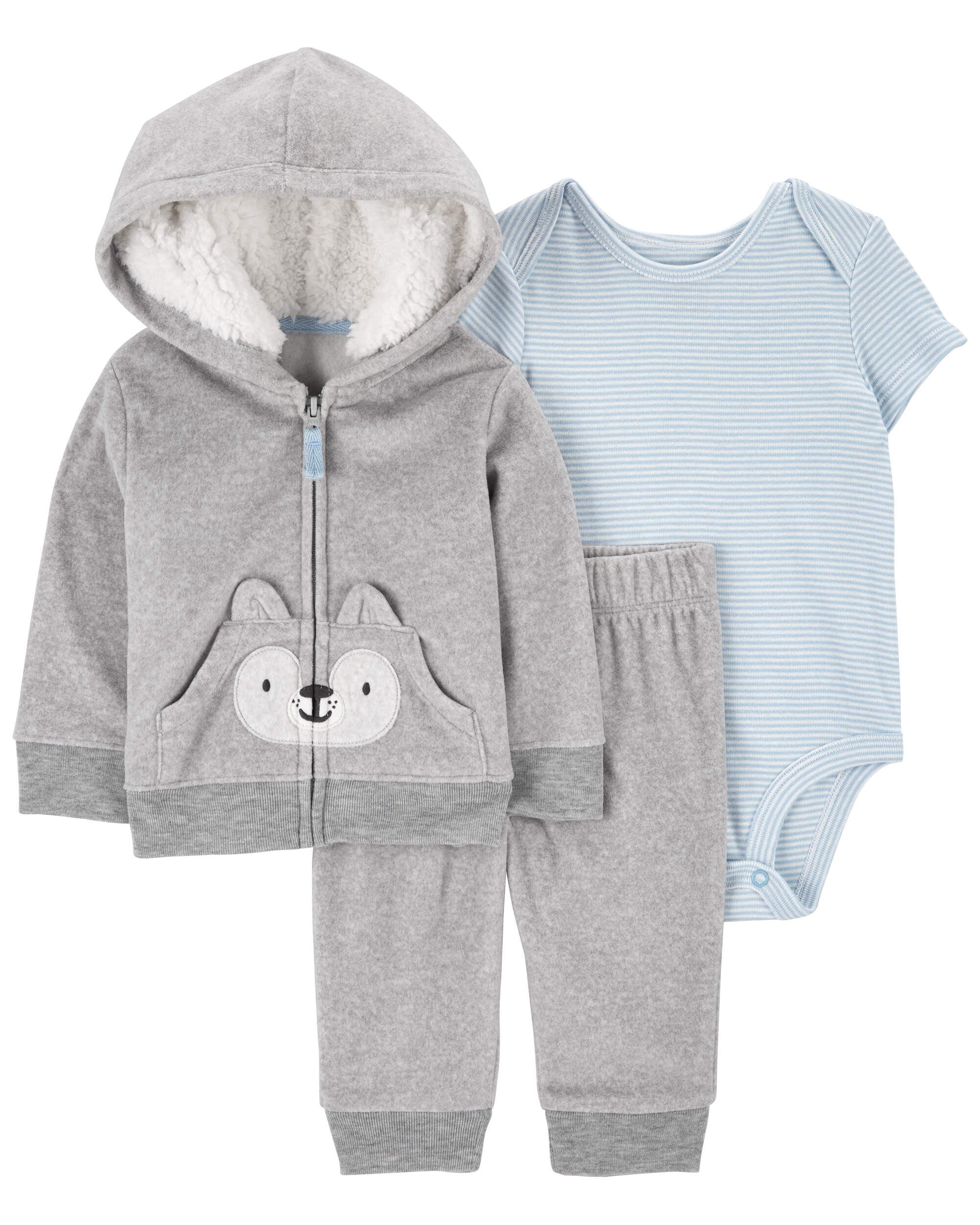 Baby 3-Piece Fox Little Jacket Set - Carter's | Carter's