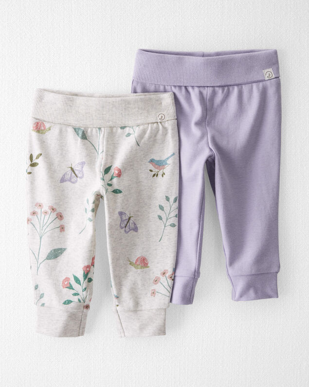 Product image 1 of Baby 2-Pack Organic Cotton Joggers