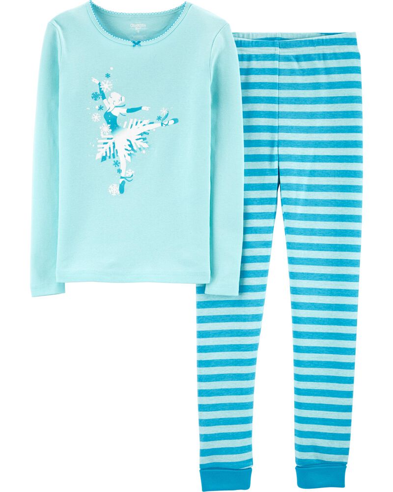 Snug Fit Winter Ballerina Cotton Pjs Carters Com