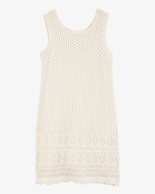Product image 1 of Kid Sweater Knit Tank Dress - Ivory