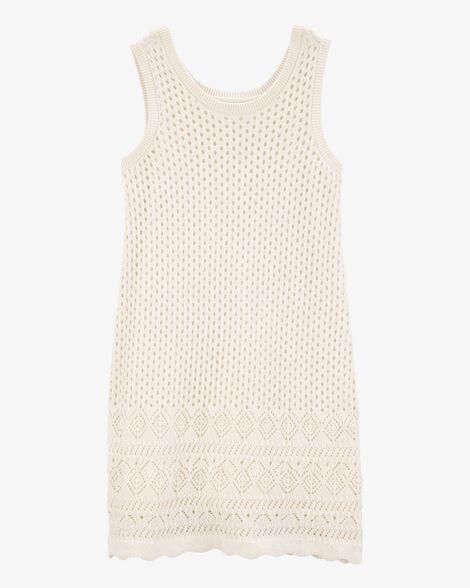  Product image 1 of Kid Sweater Knit Tank Dress - Ivory