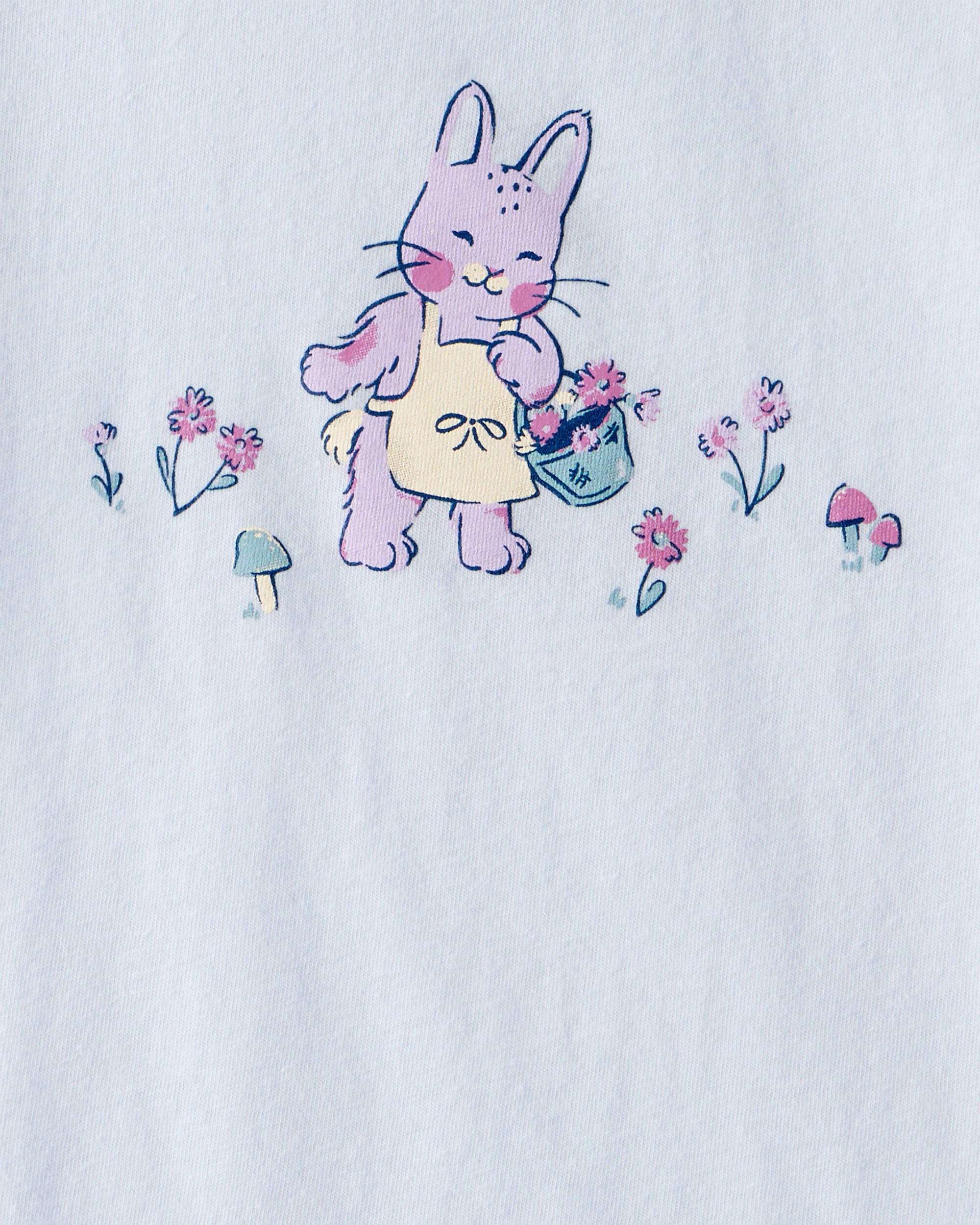 【GRAVER】CAT GIRL 半袖T 3COLOR Girls Short Sleeve Cat Bow Graphic Tee - BLUE | The