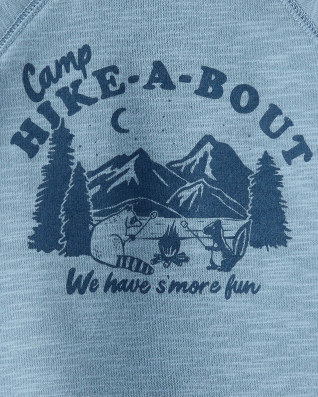 Product image 2 of Baby Boy Camping French Terry Pullover Sweatshirt - Blue