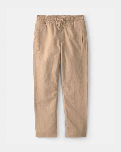 boys pull-on pants - khaki