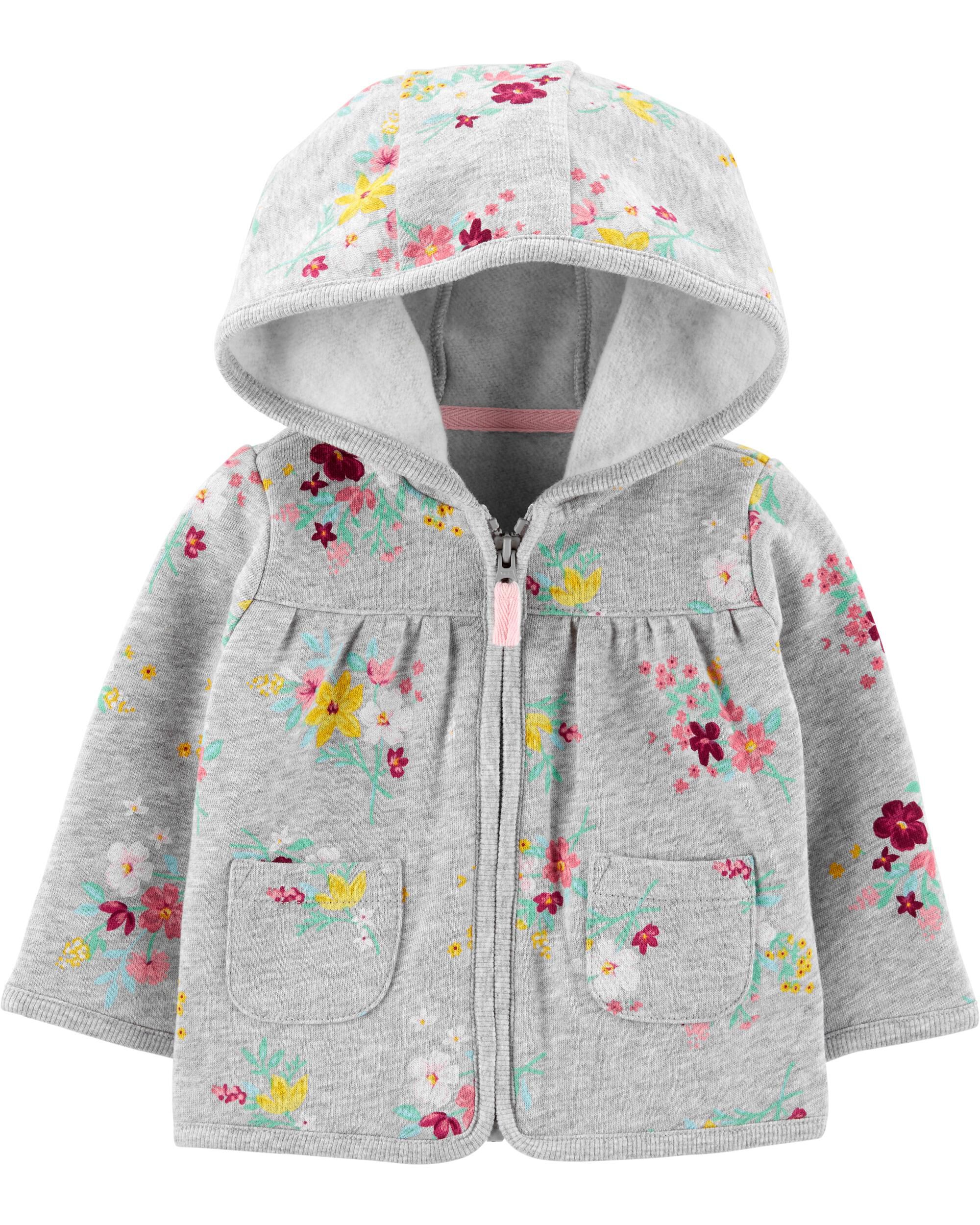 carter's fleece zip up jacket