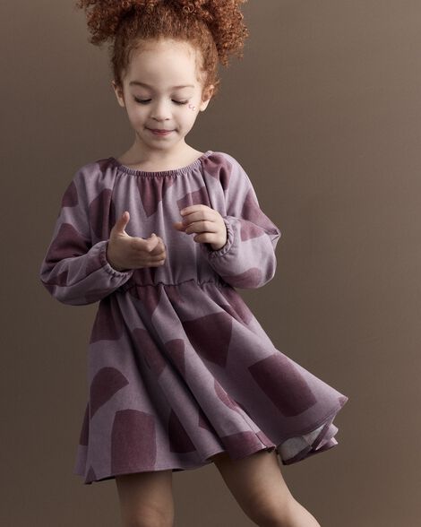 purple wrap dress Wendy Wrap Dress | Color - Purple Watercolor Floral / 2