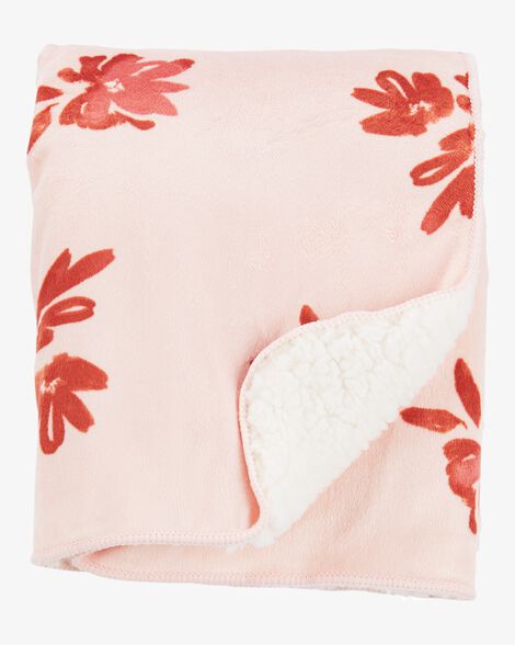  Product image 1 of Baby Plush Floral Blanket