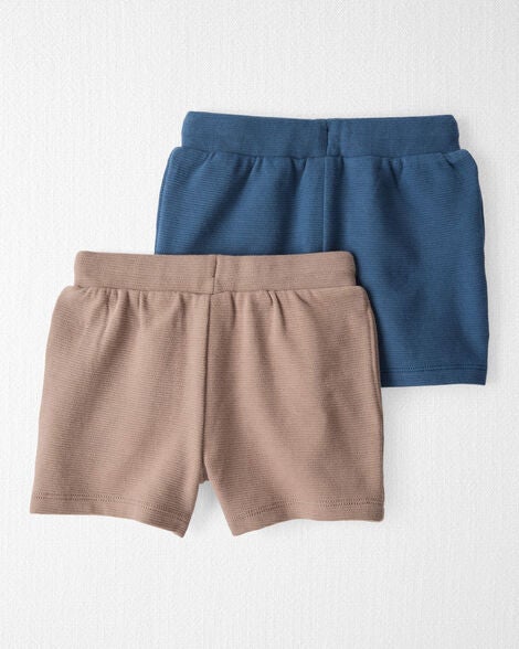  Product image 3 of Toddler 2-Pack Organic Cotton Shorts