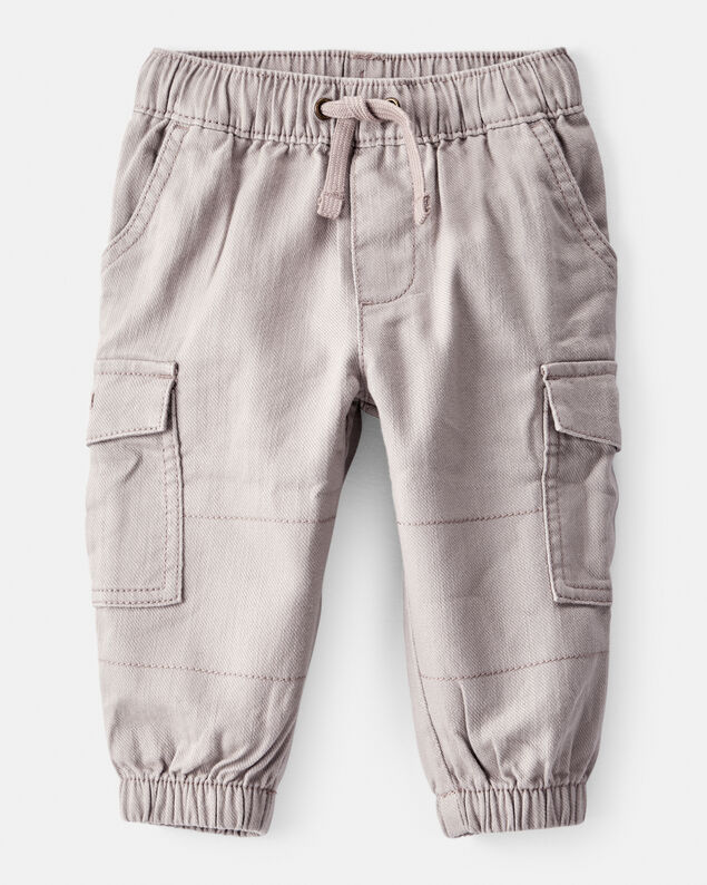Product image 1 of Baby Boy Cotton Fashion Cargo Pants - Grey