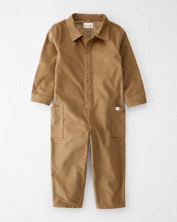 Toddler Organic Cotton Corduroy Jumpsuit