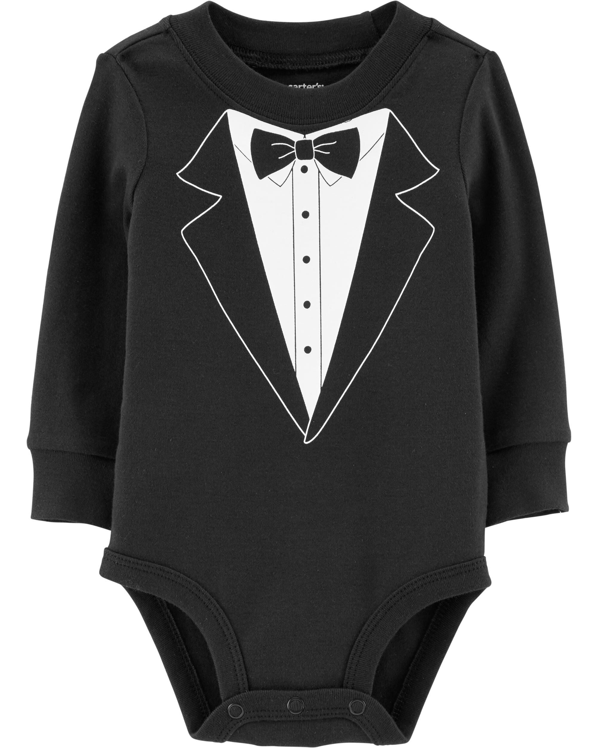 tuxedo onesie newborn