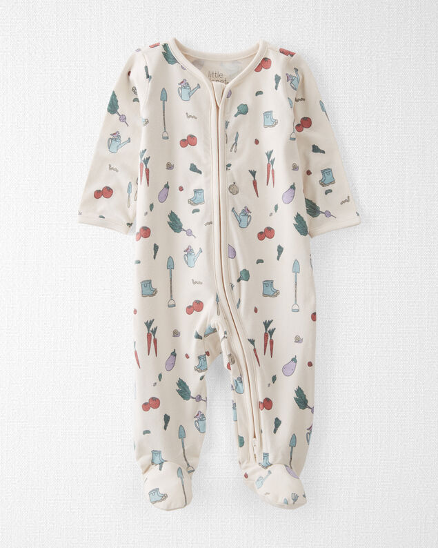 Product image 1 of Baby Organic Cotton Sleep & Play Pajamas
