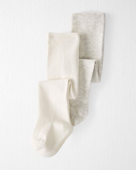  Product image 1 of Baby 2-Pack Tights Made with Organic Cotton