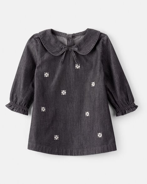 Girls Chambray Dresses