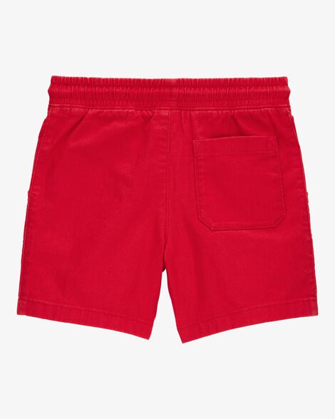 Kid Pull-On Cotton Shorts