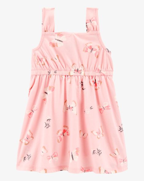  Product image 2 of Baby Butterfly Tank Dress - Pink