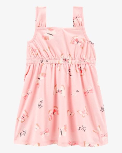 Product image 2 of Baby Butterfly Tank Dress - Pink