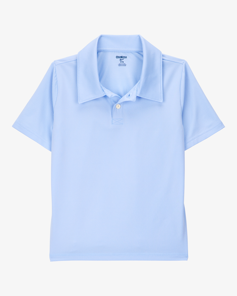 Kid Active Uniform Polo Shirt in Moisture Wicking BeCool™ Fabric - Blue