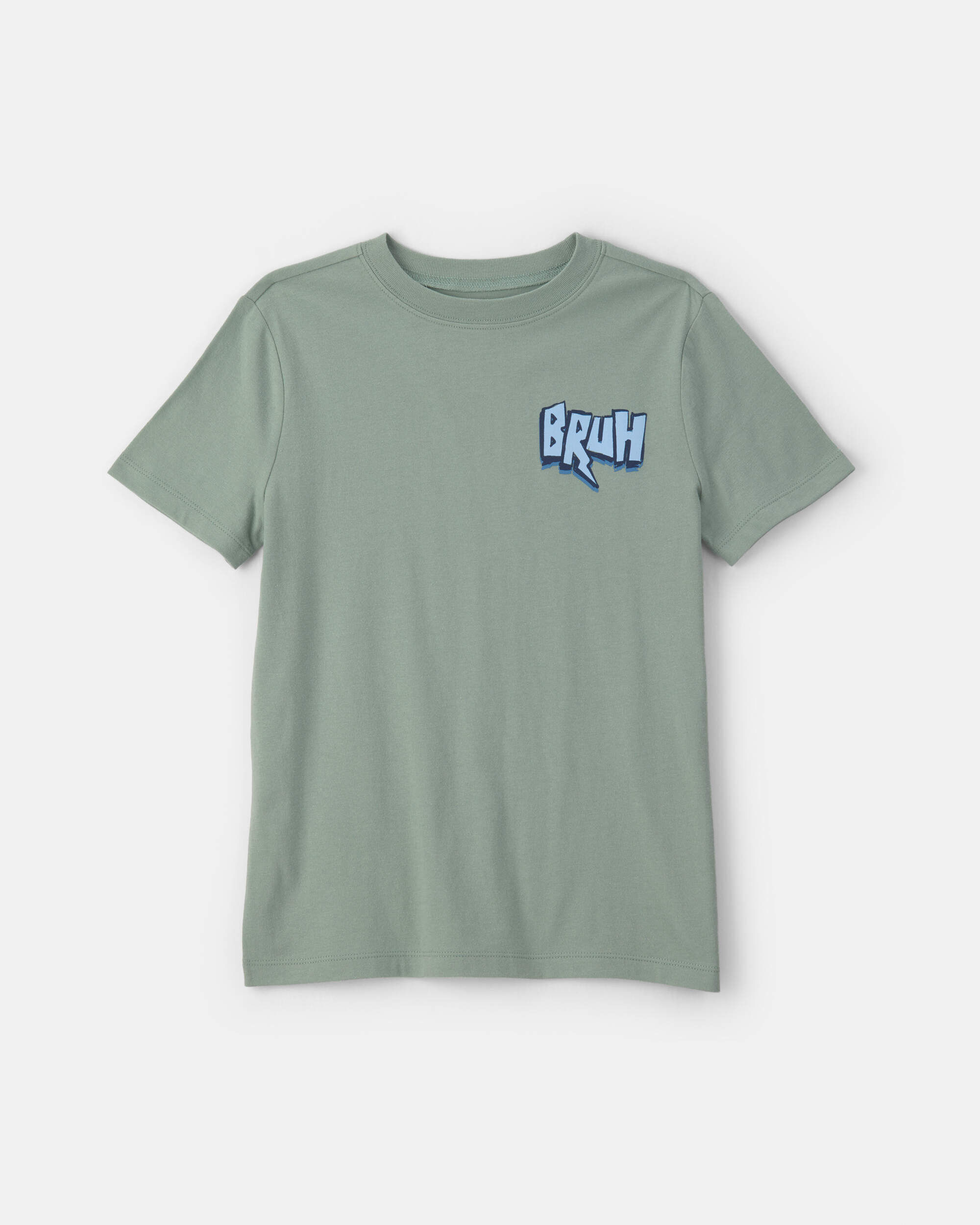 Carters boys bruh graphic tee L Grey 6$