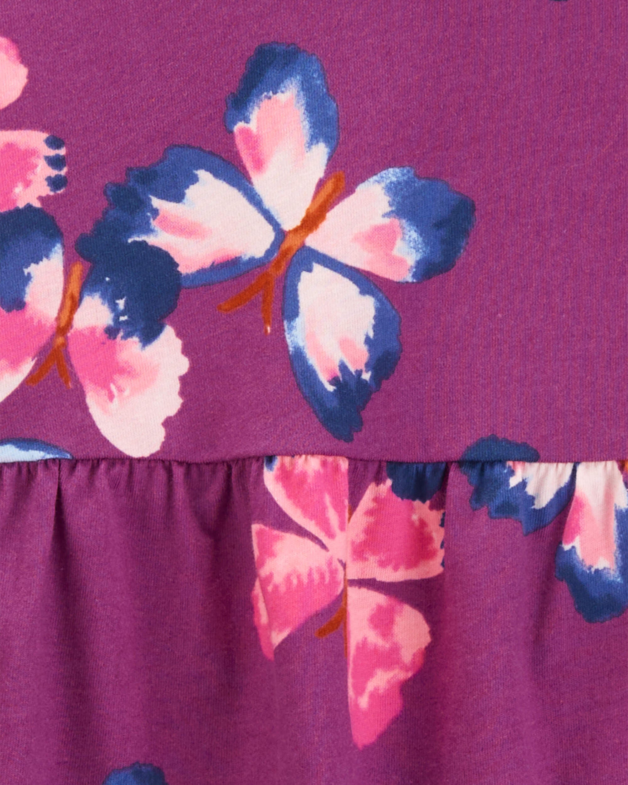 Toddler Butterfly Jersey Dress Carter s Carter s