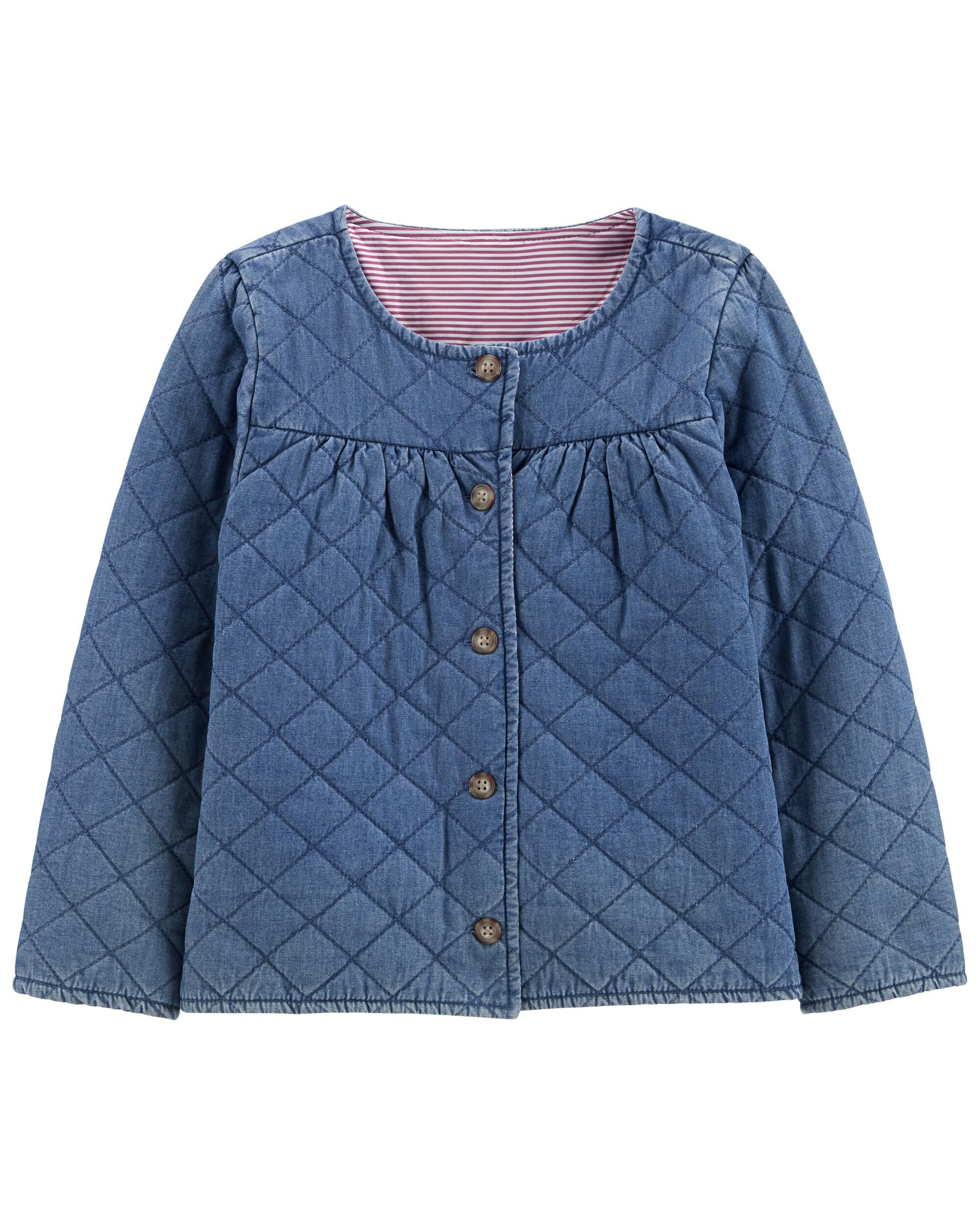 quilted denim