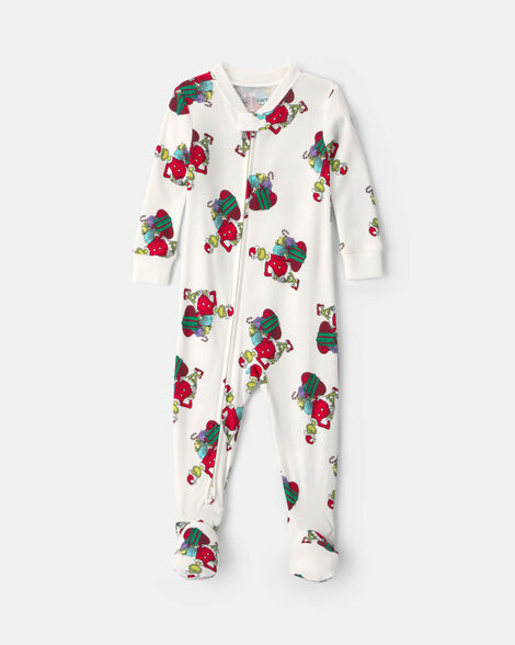 Striped One-Piece Pajamas
