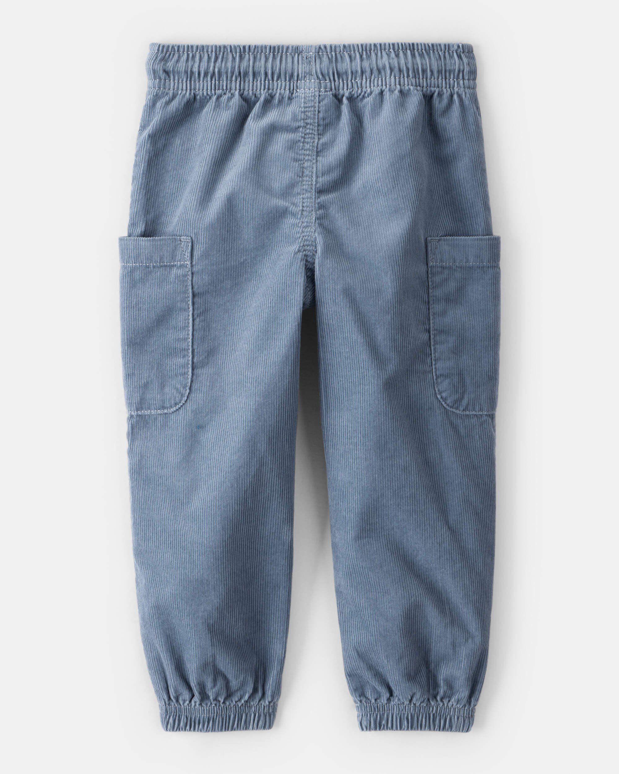 Toddler Boy Corduroy Joggers - Blue