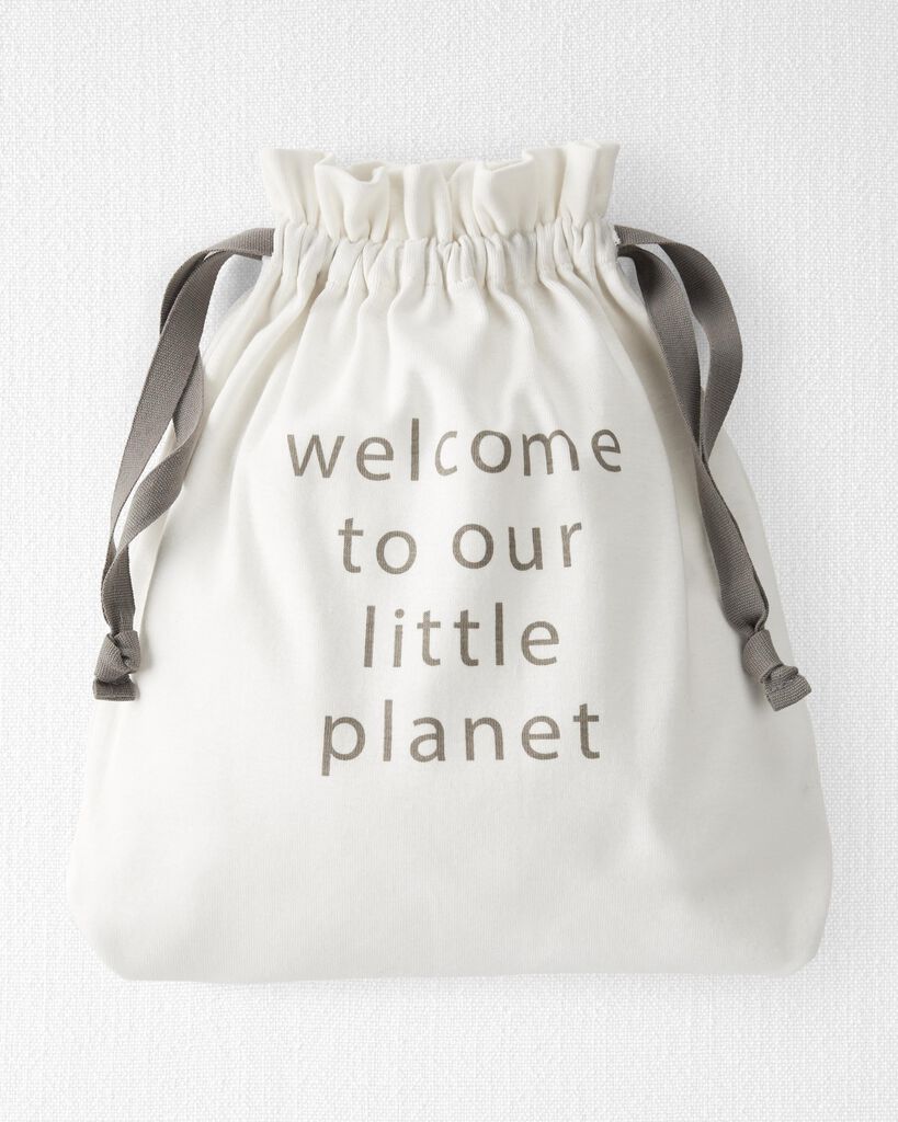 Little Planet Baby Organic Cotton Coming Home Bag One Size Sweet Cream