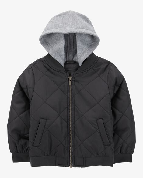 Product image 1 of Toddler Quilted Bomber Jacket