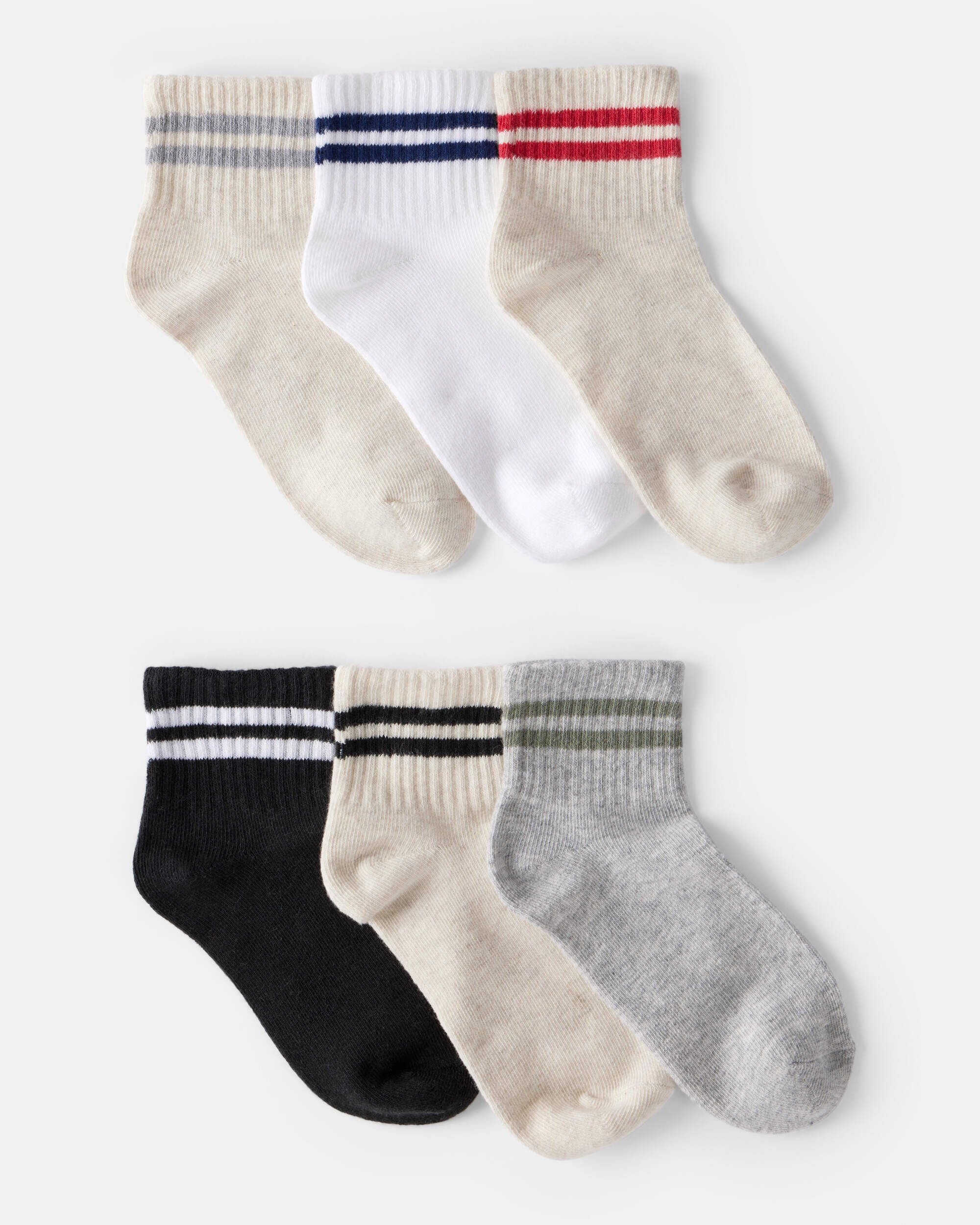 Boys 6-Pack Ankle Socks