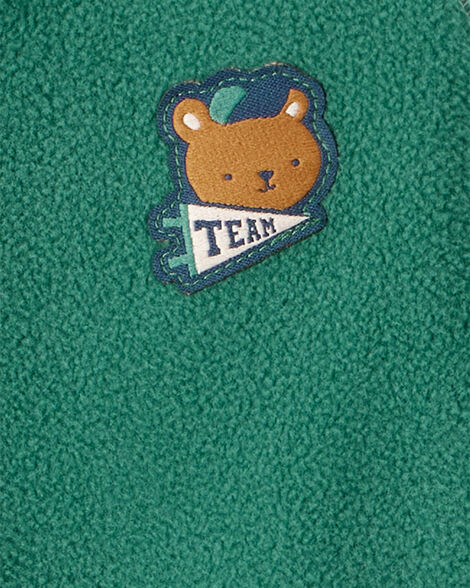 Product image 3 of Baby Boy Bear Loose Fit Long-Sleeve Sleep & Play - Green