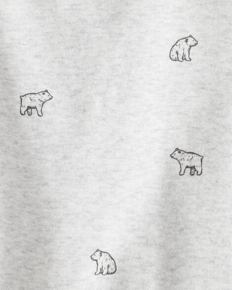 Product image 5 of Baby 2-Piece Organic Cotton Overall Set in Bear Print