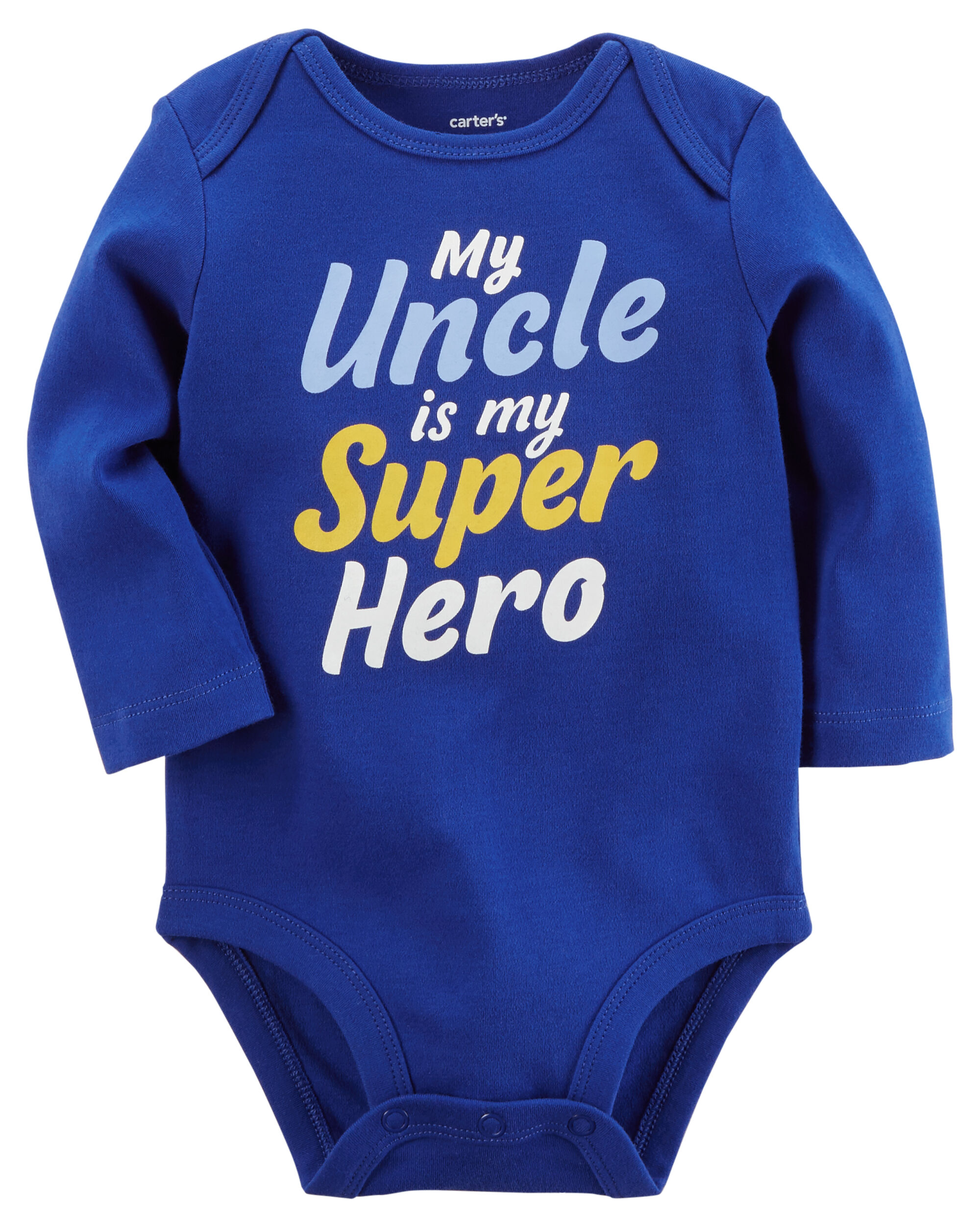 carter's uncle onesie