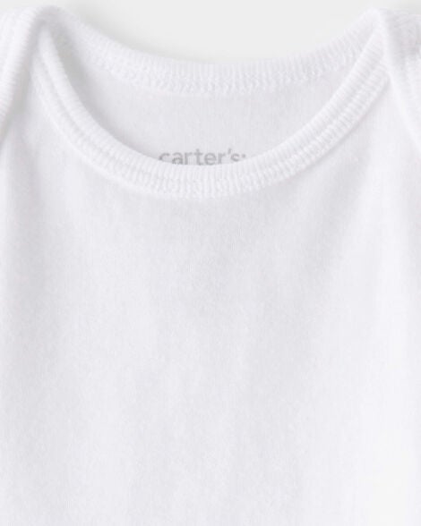  Product image 2 of Baby 5-Pack Sleeveless Bodysuits - White