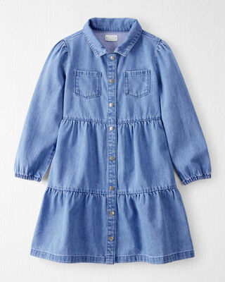 Product image 1 of Kid Organic Cotton Chambray Dress