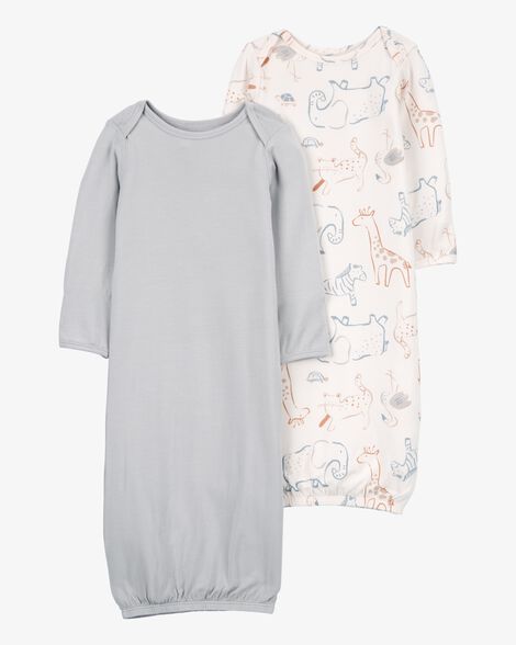  Product image 1 of Baby 2-Pack PurelySoft Gown Set
