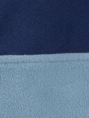 Blue - Toddler Quarter-Zip Microfleece Pullover, Selected