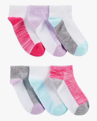 Product image 1 of Toddler 6-Pack No-Show Socks