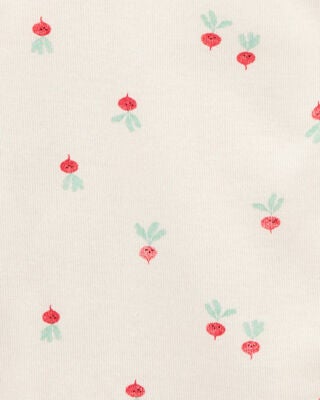 Product image 2 of Baby 5-Pack Vegetables Sleeveless Bodysuits - Ivory
