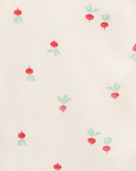  Product image 2 of Baby 5-Pack Vegetables Sleeveless Bodysuits - Ivory