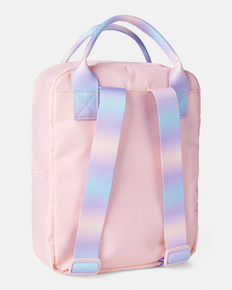 Product image 2 of Girls Stitched Hearts Ombre Straps Mini Backpack - Pink
