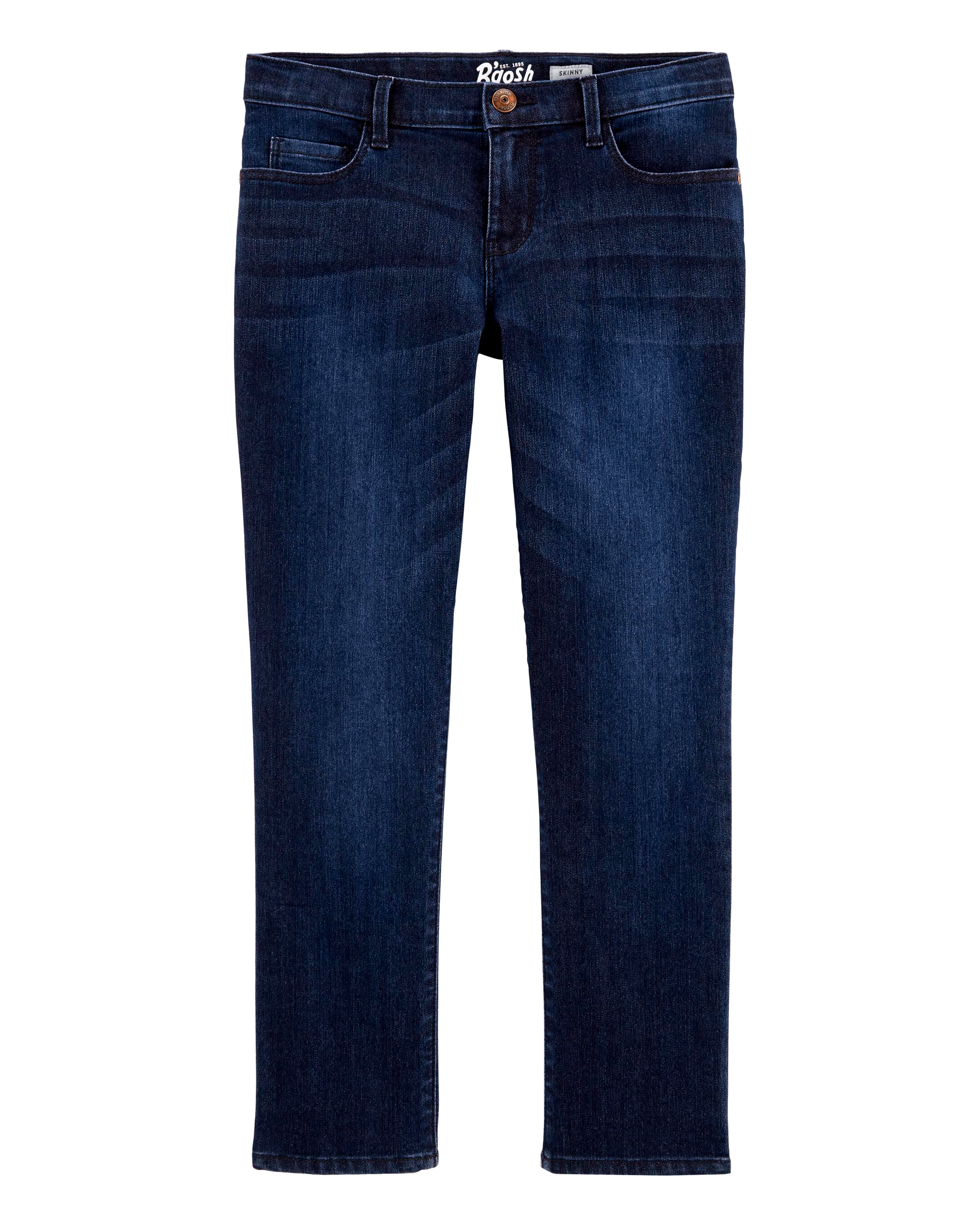 Kid Dark Wash Plus-Fit Skinny-Leg Jeans