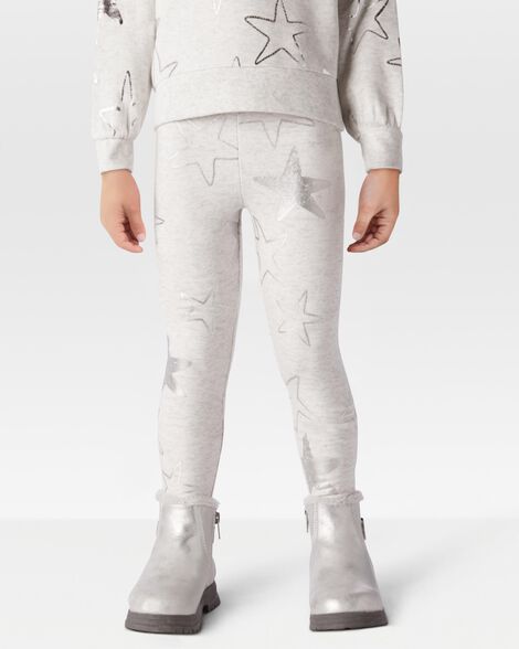 Product image 1 of Toddler Star Fleece Leggings