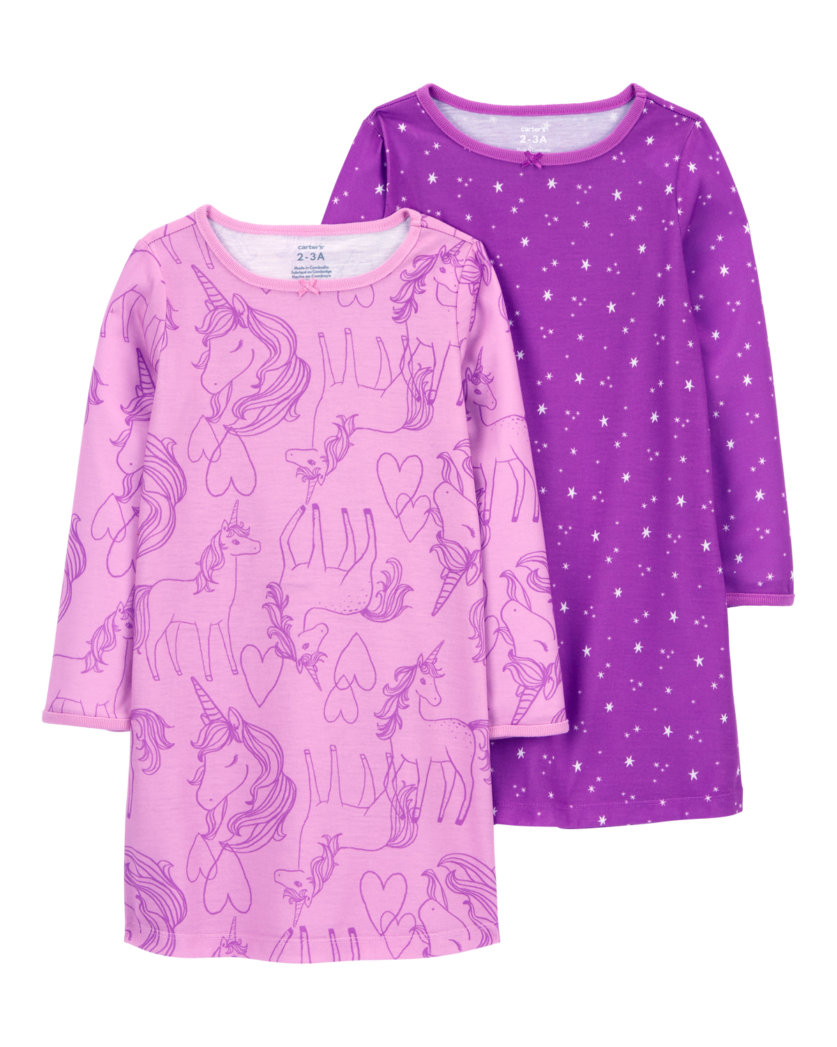 Simplicity 1828 Yoked Nightgown w Eyelet Trim, Two-Piece