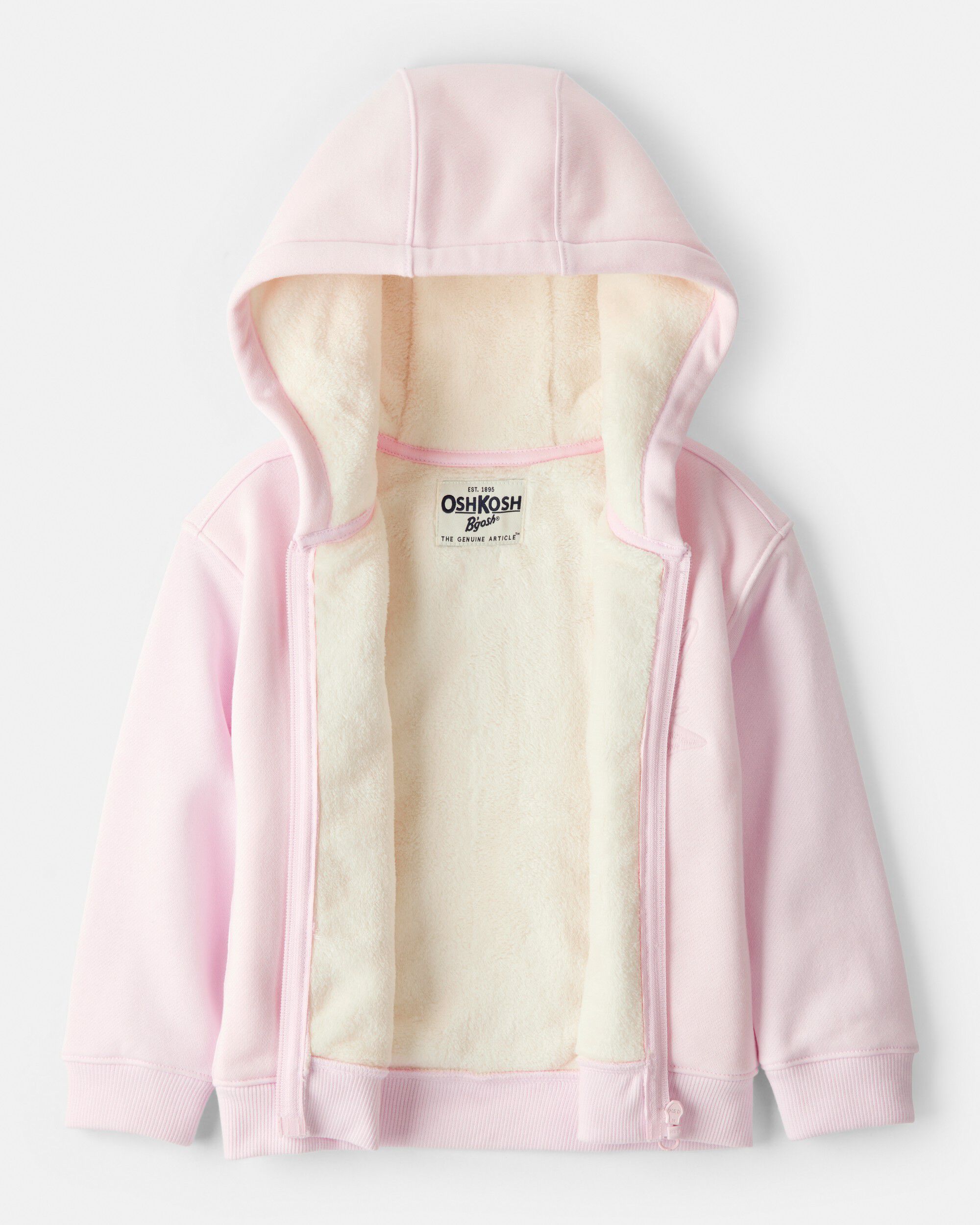 ジャケット・アウター NG middle coat / NG nope girl Toddler Girl Hooded Zip-Up Jacket - Pink - OshKosh B'gosh